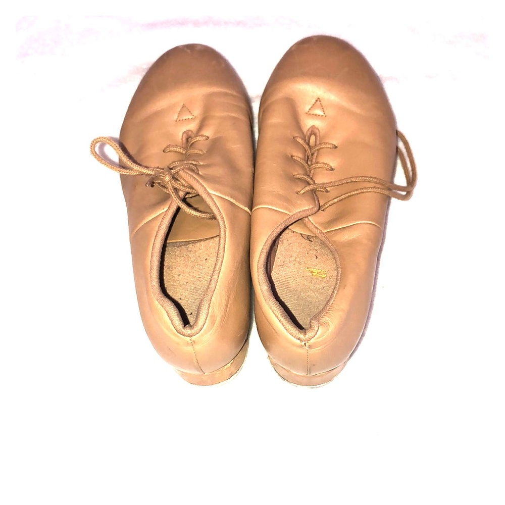 Tan tap shoes